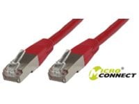 Microconnect SSTP615R, 15 m, Cat6, S/FTP (S-STP), RJ-45, RJ-45, Punainen