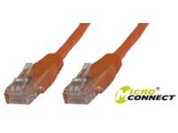 Microconnect UTP601O, 1 m, Cat6, U/UTP (UTP), RJ-45, RJ-45, Oranssi