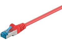 MicroConnect - Nettverkskabel - RJ-45 (hann) til RJ-45 (hann) - 50 cm - SFTP - CAT 6a - halogenfri, uten hindringer - rød