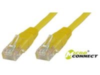 MicroConnect - Nettverkskabel - RJ-45 (hann) til RJ-45 (hann) - 3 m - UTP - CAT 5e - gul