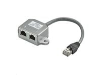 MicroConnect Y-ADAPTER - ISDN-splitter - RJ-45 (hunn) til RJ-45 (hann) - CAT 5