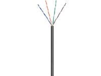 MicroConnect - Samlet kabel - 100 m - UTP - CAT 5e - utendørs, flertrådet - svart
