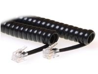 MicroConnect - Telefonkabel - RJ-10 (hann) til RJ-10 (hann) - 1.5 m - svart