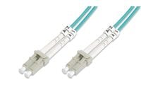 DIGITUS Professional - Koblingskabel - LC multimodus (hann) til LC multimodus (hann) - fiberoptisk - dupleks - 50 / 125 mikroner - OM3 - halogenfri...