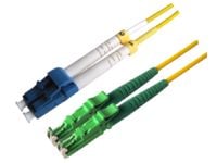 MicroConnect - Nettverkskabel - E2000/APC-enkeltmodus (hann) til LC/UPC-enkeltmodus (hann) - 3 m - 3 m - fiberoptisk - 9 / 125 micron