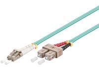 MicroConnect - Nettverkskabel - LC/PC-multimodus (hann) til SC/PC-multimodus (hann) - 1.5 m - fiberoptisk - 50 / 125 mikroner - OM3