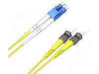 MicroConnect - Nettverkskabel - LC-enkeltmodus (hann) til ST-enkeltmodus (hann) - 3 m - fiberoptisk - 9 / 125 micron - OS1 - gul