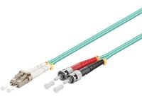 MicroConnect - Nettverkskabel - LC/PC-multimodus (hann) til ST/PC-multimodus (hann) - 3 m - fiberoptisk - 50 / 125 mikroner - OM1 - oransje
