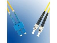 MicroConnect - Patch-kabel - ST/PC enkelläge (hane) till SC/PC enkelläge (hane) - 1 m - fiberoptisk - 9 / 125 mikrometer - OS1 - gul