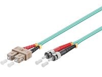 MicroConnect - Nettverkskabel - ST/PC-multimodus (hann) til SC/PC-multimodus (hann) - 2 m - fiberoptisk - 50 / 125 mikroner - OM1