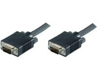 MicroConnect - VGA-kabel - HD-15 (VGA) (hann) til HD-15 (VGA) (hann) - 20 m - svart