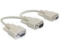 Delock Adapterkabel VGA St > 2x VGA Buchse 20cm Delock (65328)