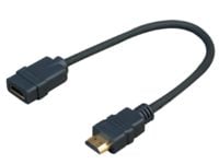 VivoLink Pro - HDMI-forlengelseskabel - HDMI hann til HDMI hunn - 20 cm