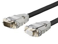 VivoLink Pro - VGA-forlengelseskabel - HD-15 (VGA) (hann) til HD-15 (VGA) (hunn) - 5 m - formstøpt, tommelskruer