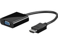 MicroConnect - Videokonverterare - HDMI - VGA - svart