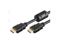 MicroConnect High Speed HDMI with Ethernet - HDMI-kabel med Ethernet - HDMI hann til HDMI hann - 2 m