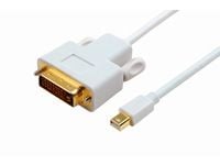 Microconnect MDPDVI2, 2 m, DVI-D, Mini DisplayPort, Uros, Uros, Kulta