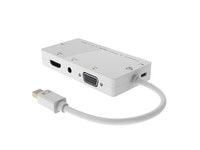MicroConnect - Videotransformator - DisplayPort - DVI, HDMI, VGA - vit