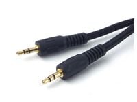 MicroConnect - Audiokabel - mini-telefon stereo 3,5 mm han til mini-telefon stereo 3,5 mm han - 5 m