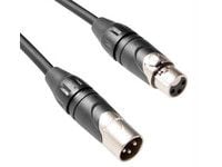 MicroConnect - Lydforlengelseskabel - XLR3 hunn til XLR3 hann - 3 m - svart