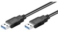 MicroConnect - USB-kabel - USB-type A (hann) til USB-type A (hann) - USB 3.0 - 2 m - svart
