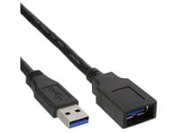 MicroConnect - USB forlængerkabel - USB Type A (hun) til USB Type A (han) - USB 3.0 - 50 cm - lajiteltu