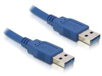 DeLOCK - USB-kaapeli - USB-tyyppi A (uros) - USB-tyyppi A (uros) - USB 3.0 - 50 cm