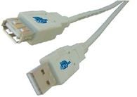 MicroConnect - USB forlængerkabel - USB (han) til USB (hun) - 1,8 m
