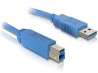 DeLOCK - USB-kaapeli - USB Type A (han) til USB Type B (han) - USB 3.0 - 3 m - P/N: 89273:lle