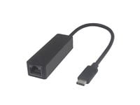 Microconnect 0,2m USB C - RJ-45 - USB C - RJ-45 - Hann/Hunn - Svart (USB3.1CETHB)