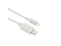 Microconnect USB3.1CL1, 1 m, Lightning, USB C, Uros, Uros, Valkoinen