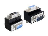Delock - Seriell adapter - DB-9 (hunn) til DB-9 (hann) - 270°-kontakt