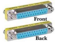 MicroConnect Mini - Hann-hunnveksler - DB-25 (hunn) til DB-25 (hunn)