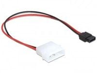 Delock - Strømadapter - Slimline SATA strøm (hunn) til 4-pins intern strøm (5V) (hann) - 25 cm