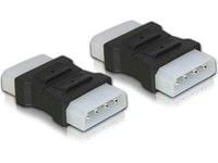 Delock - Strømkoblingsadapter - 4-pin intern strøm (hann) til 4-pin intern strøm (hann)
