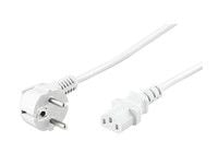 Microconnect PE010450W, 5 m, Virtapistoke tyyppi E+F, C13 liitin, 250 V, 10 A