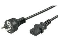MicroConnect - Strömkabel - IEC 60320 till IEC 60320 - 1.8 m - svart