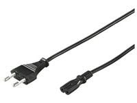 MicroConnect Power Cord Notebook - Strömkabel - power IEC 60320 C7 - 1.2 m - svart - för HP Deskjet F4210, F4280