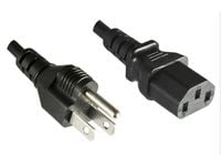 Microconnect PE110430, 3 m, Virtapistoke tyyppi B, C13 liitin, SVT, 125 V, 10 A