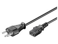 MicroConnect - Strömkabel - 1.8 m - Schweiz
