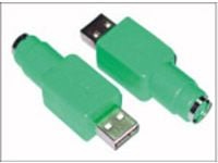 MicroConnect - Tastatur- / musadapter - USB (hann) til PS/2 (hunn)