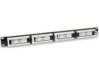 Intellinet 520959, IEEE 802.3, IEEE 802.3ab, IEEE 802.3u, Raskt Ethernet, Gigabit Ethernet, RJ-45, U/UTP (UTP), Rackmontering, 1U