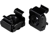 StarTech.com CABCAGENUT2B, Korimutteri, Terästä, Musta, M5, 13 mm, 13 mm