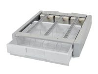 Ergotron StyleView Supplemental Storage Drawer, Single - Lagringsboks - gråhvit - vognmonterbar