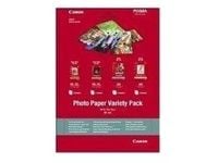 Canon Variety Pack VP-101 - 20 ark fotopapirsett - for PIXMA MG2550, MG3550, MG3650, MG5750, MG5751, MG6450, MG6850, MG7150, MG7750, MG7751