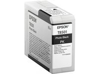 Epson Singlepack Photo Black T850100, Väriainepohjainen muste, 80 ml, 1 kpl