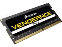 CORSAIR Vengeance - DDR4 - sett - 32 GB: 2 x 16 GB - SO DIMM 260-pin - 2666 MHz / PC4-21300 - CL18 - 1.2 V - ikke-bufret - ikke-ECC