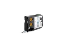 DYMO XTL All-Purpose - Vinyl - hvitt på grønt - Rull (1,2 cm x 7,5 m) 1 rull(er) merkelapper - for XTL 300, 500