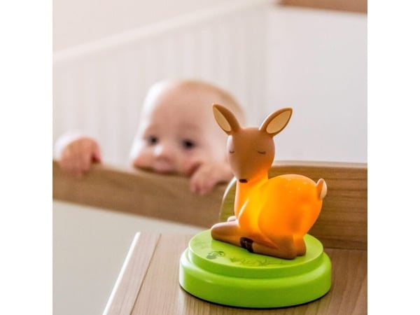 ANSMANN 4 KIDS - Nattlys - LED - 0.16 W - gult lys - deer - multifarge