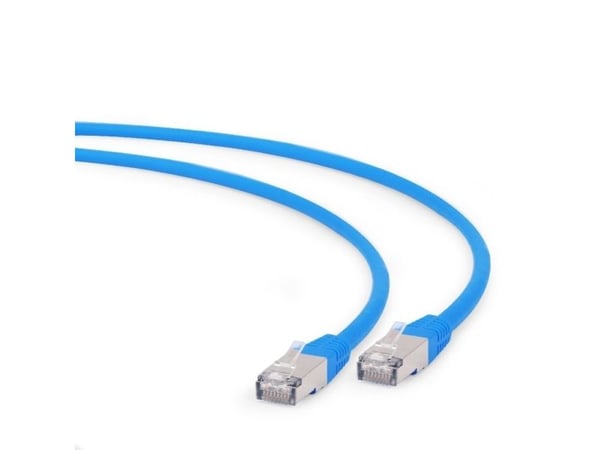 Cablexpert - Koblingskabel - RJ-45 (hann) til RJ-45 (hann) - SFTP - CAT 6a - halogenfri, formstøpt - blå